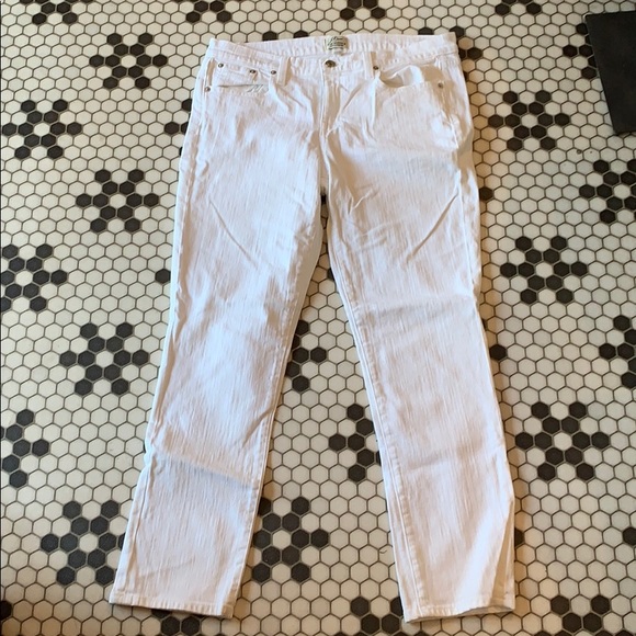 J. Crew White Denim Jeans - Picture 1 of 2